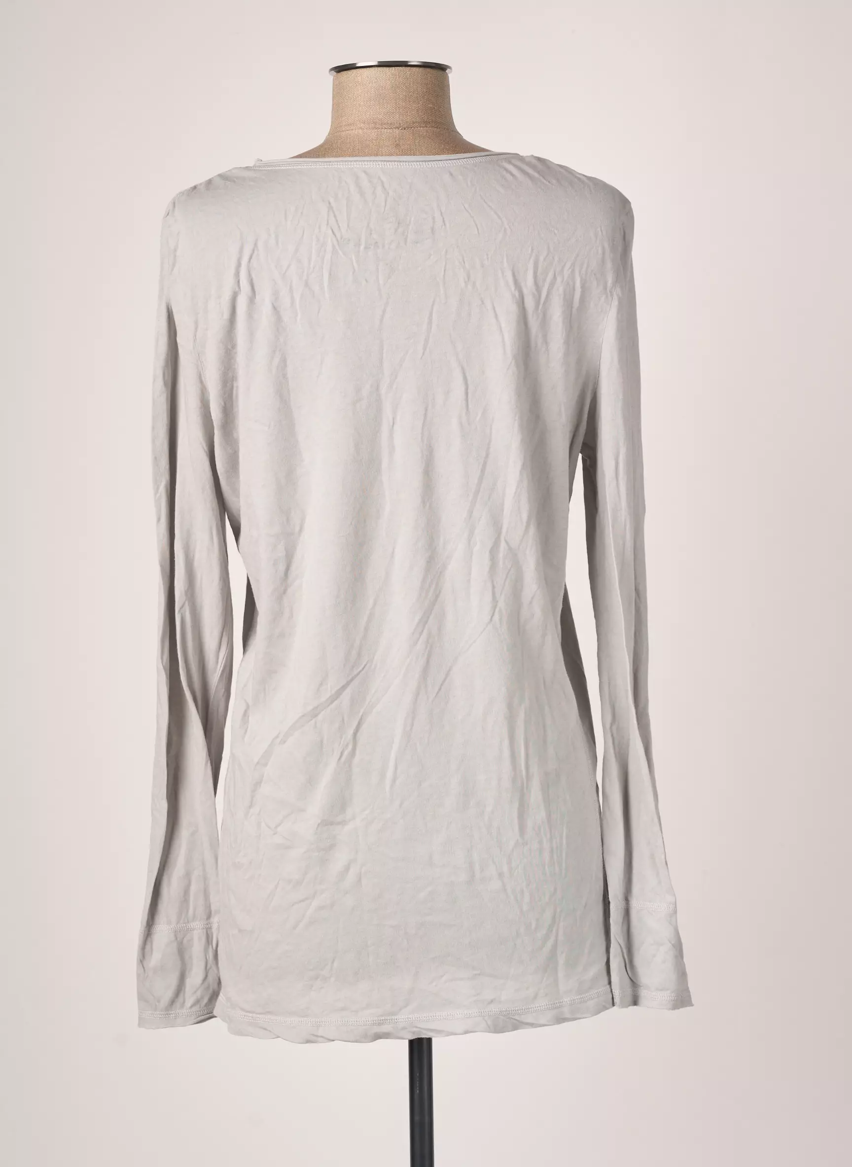 Color By T M Tshirts Femme couleur gris