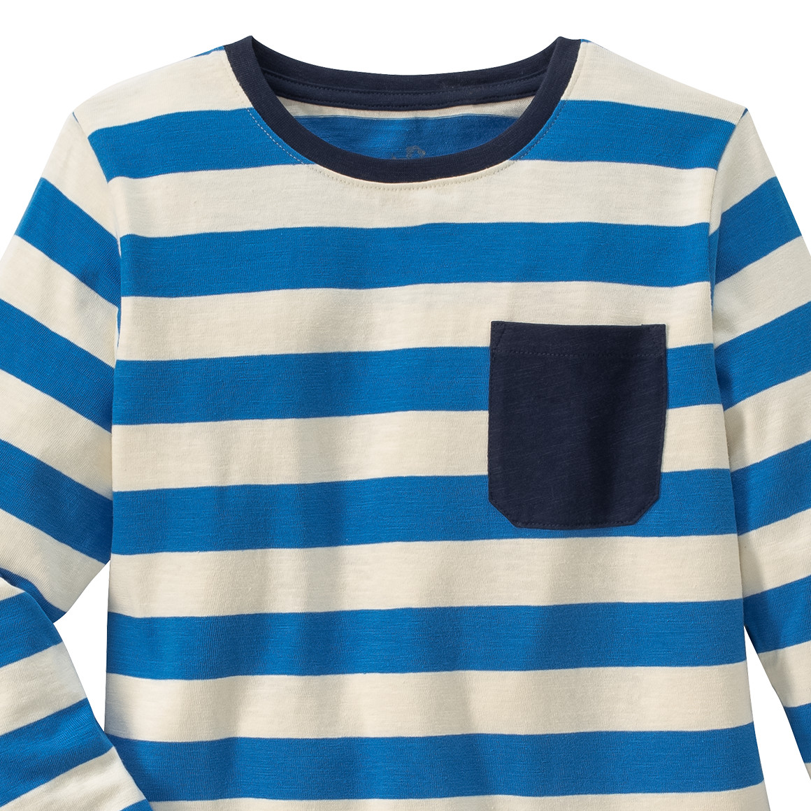 Jungen Langarmshirt mit Brusttasche