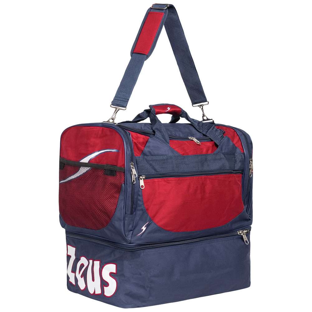 Zeus Borsa Delta Fußball Tasche Navy Rot