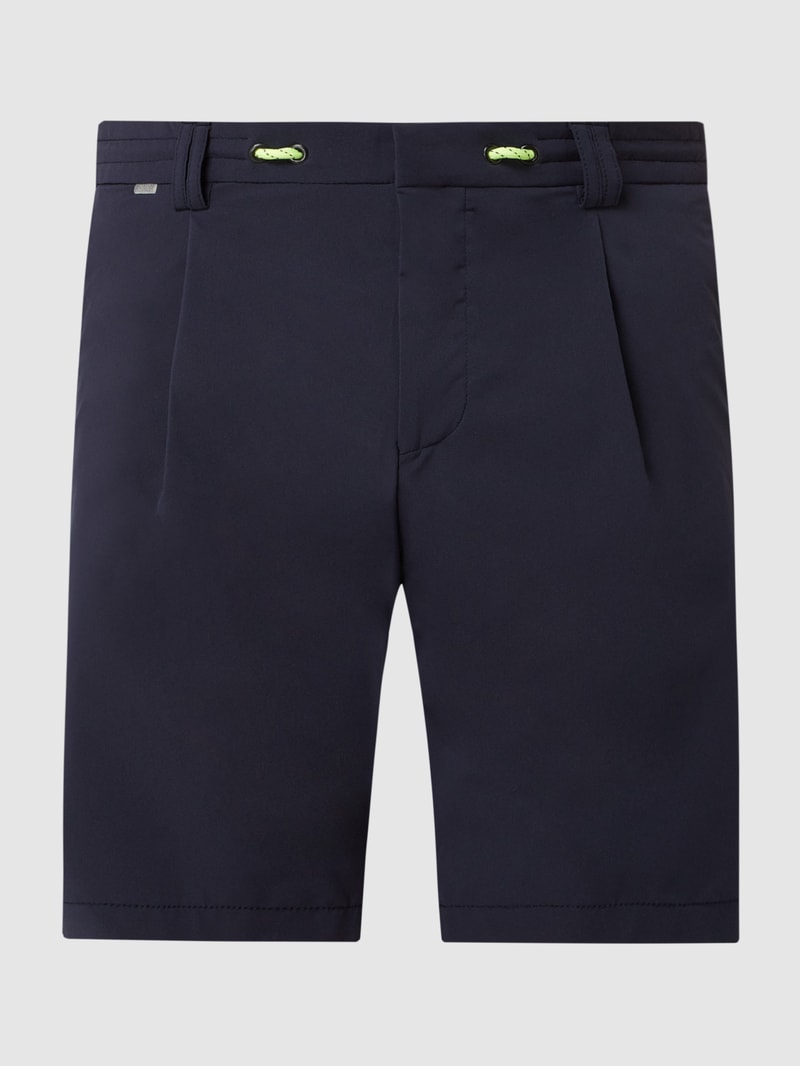 Bermudas mit Budnfalten Modell 'Cijuno' in blau