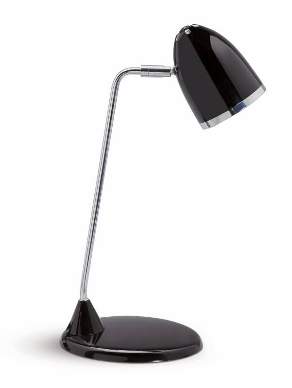 Maul Schreibtischlampe Schwarz Steckdose 156 x 245 x 410 mm