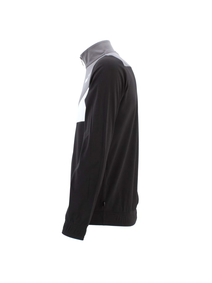Puma Trainingsanzug Colorblock Poly Suit Kids in Schwarz günstig kaufen