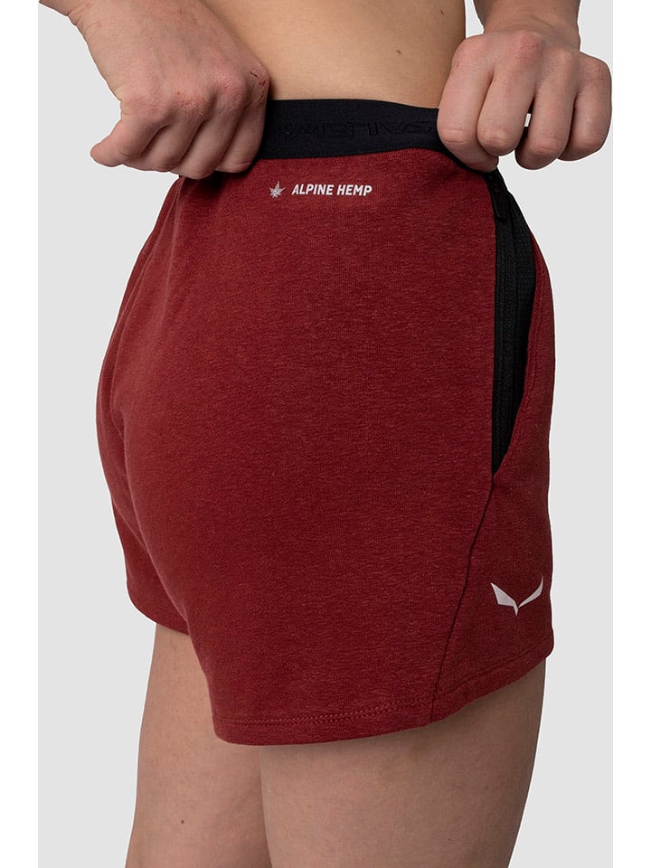 Salewa Funktionsshorts in Rot/ Schwarz günstig kaufen