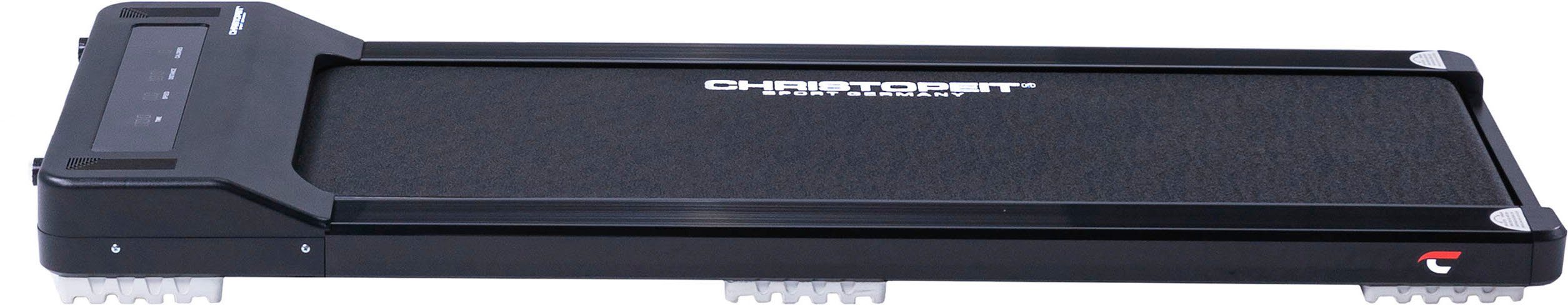 Christopeit Sport® Laufband Walking Pad 4.0, mit Armband-Fernbedienung und LED-Display