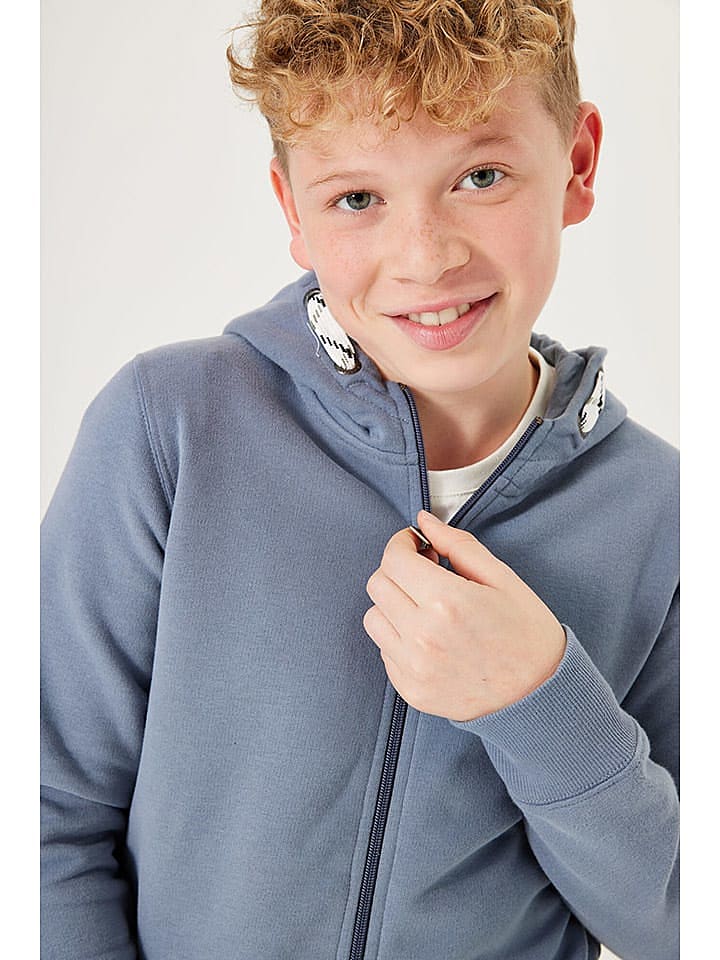 Garcia Sweatjacke in Blau/ Grau günstig kaufen 140/146