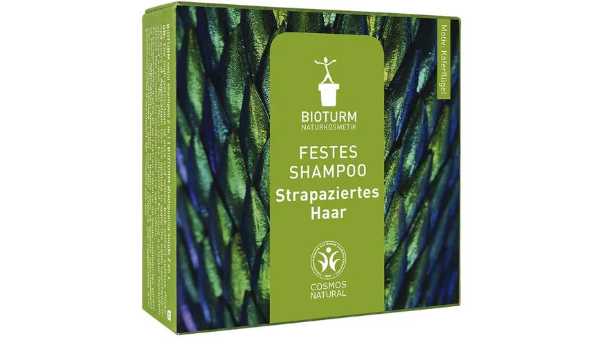 BIOTURM Festes Shampoo Strapaziertes Haar Nr.133 100 g