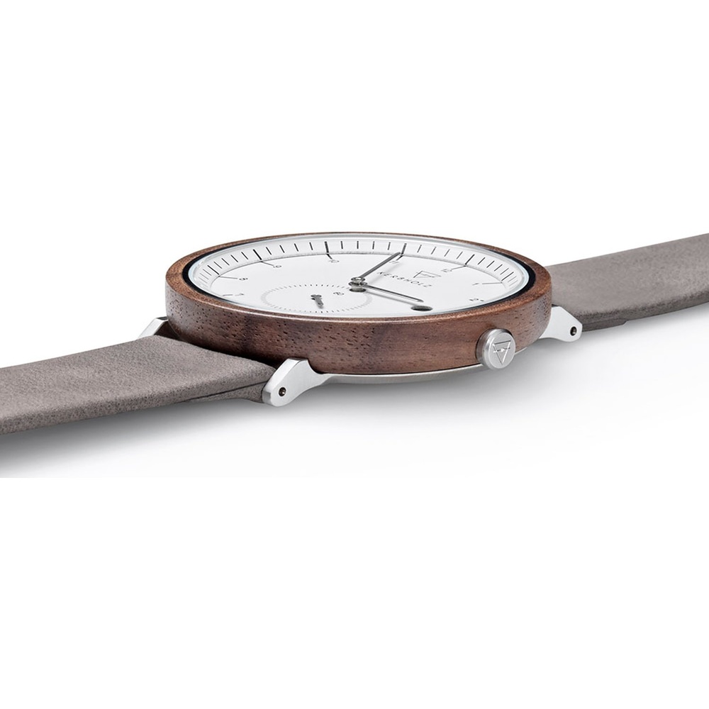 KERBHOLZ Montre pour hommes Bois, Acier inoxydable Montre