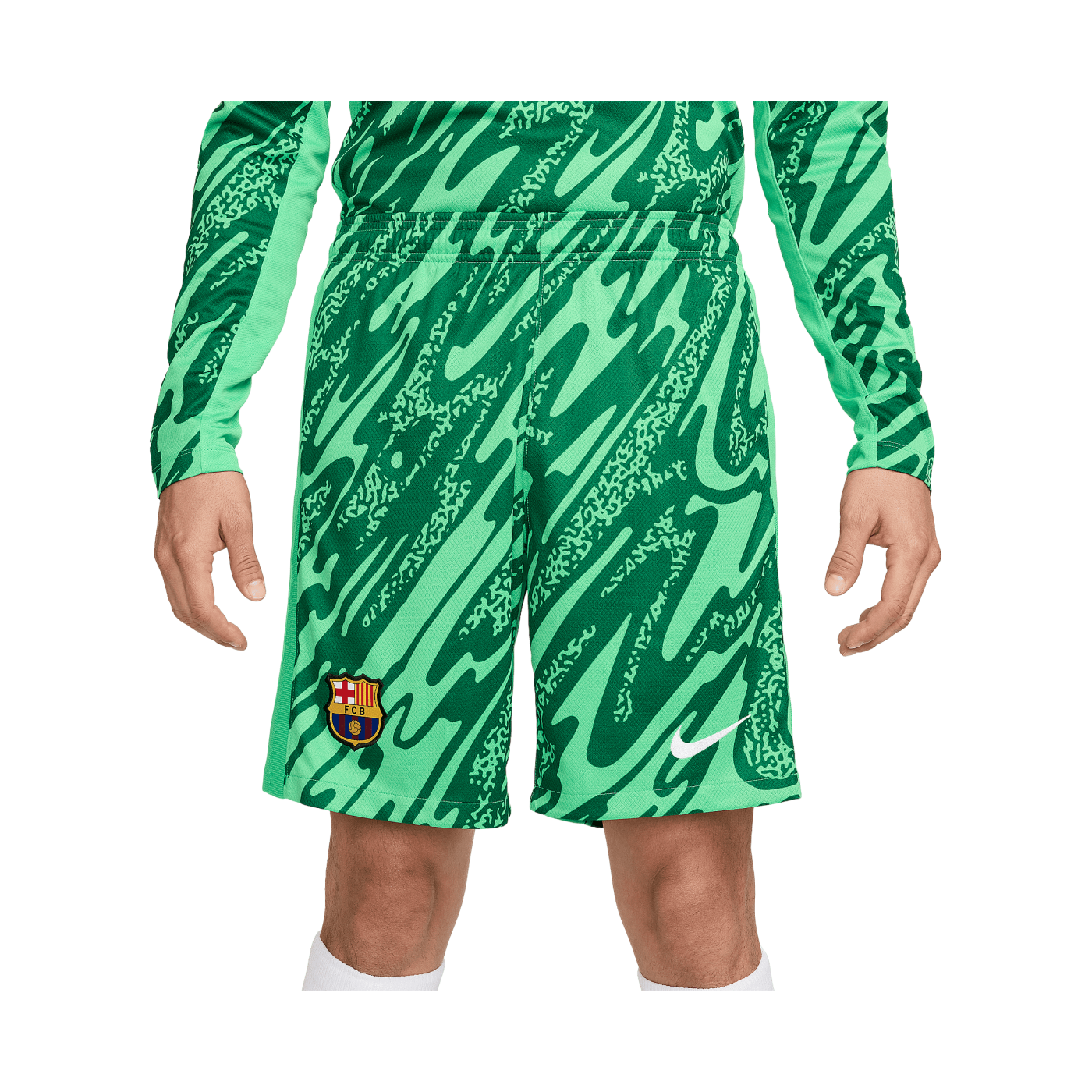 Nike FC Barcelona Torwartshort 2024/2025 Grün F329