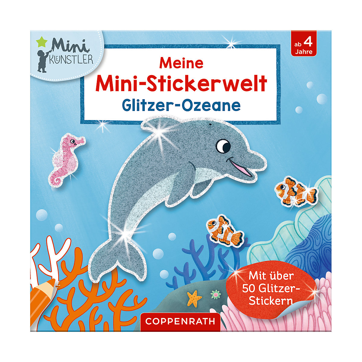 Meine Mini-Stickerwelt - Glitzer-Ozean