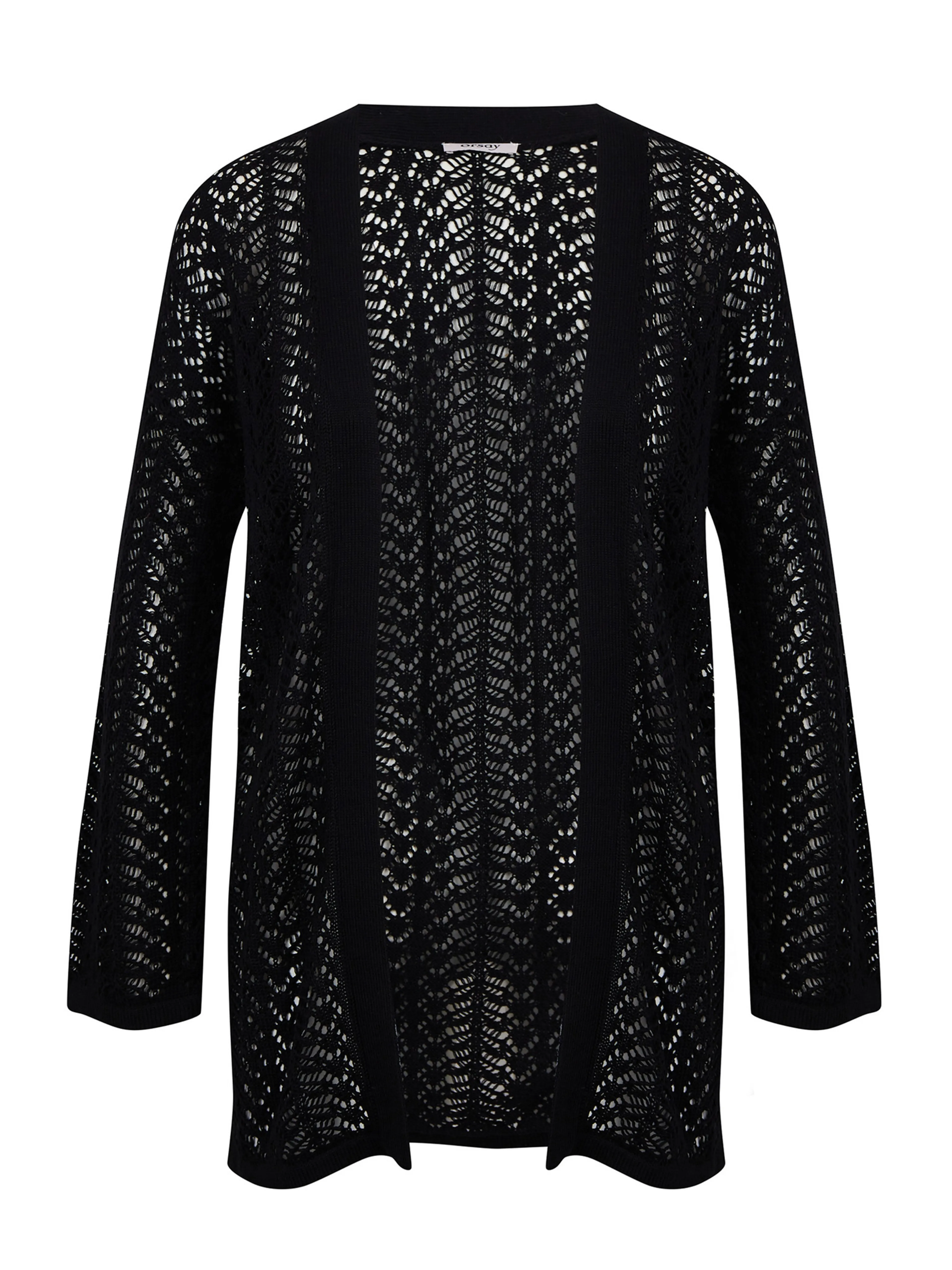 Schwarze Damen-Strickjacke ORSAY