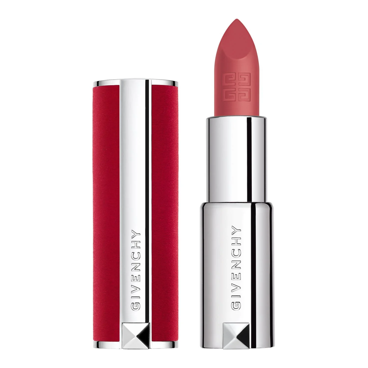 Le Rouge Deep Velvet Lips - мат кармин, кармин