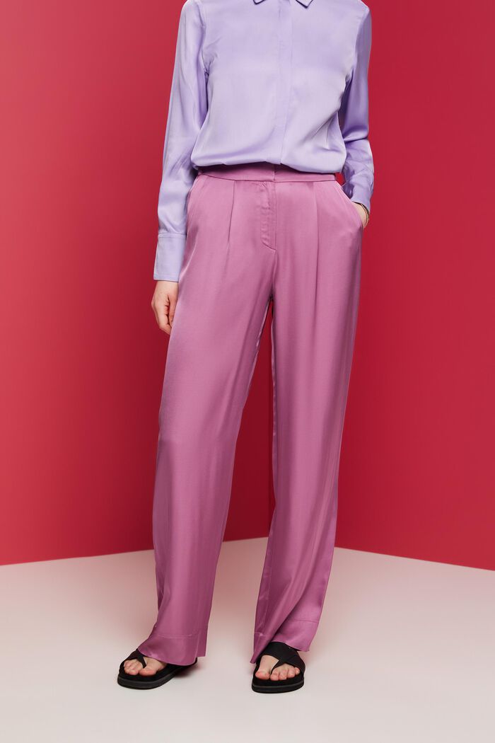 Pants woven