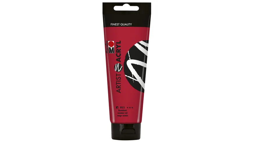 Marabu Artist Acryl, Karminrot 911, 120 ml 120 ml