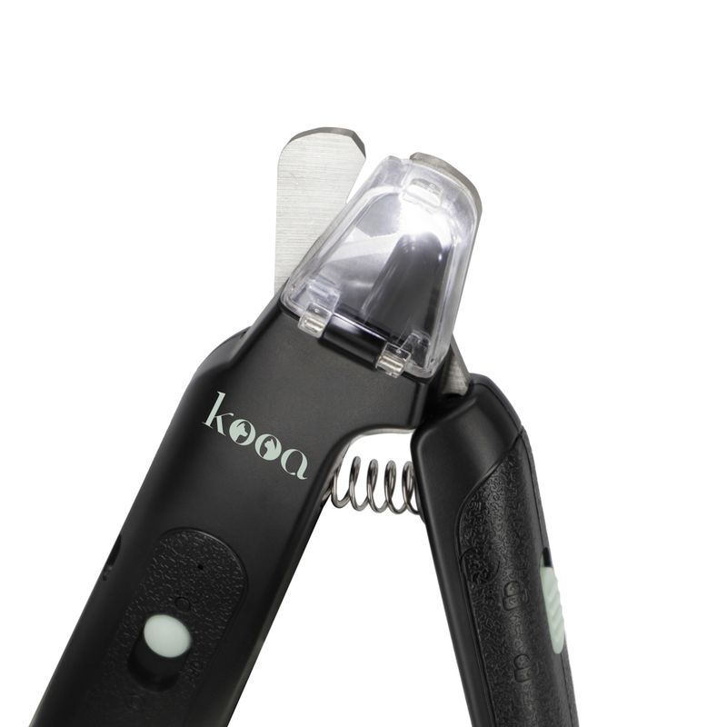 kooa 2-in-1 Krallenschere und -Schleifer mit LED