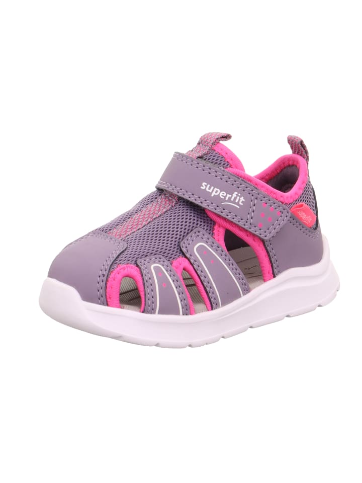 superfit Lauflernsandale WAVE in Lila/Pink günstig kaufen