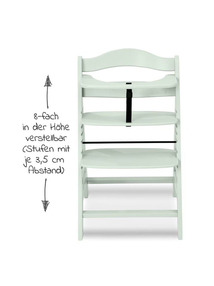 Hauck Hochstuhl Alpha Plus - Mint günstig kaufen onesize