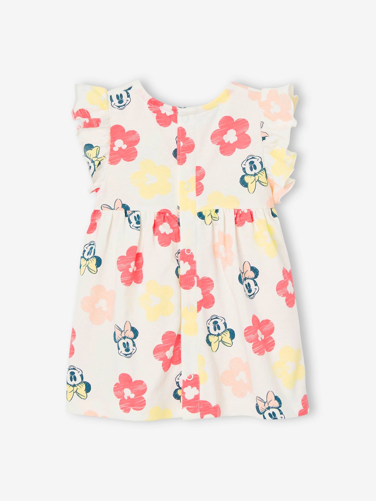 Minnie Baby Sommer-Kleid Disney MINNIE MAUS - wollweiß