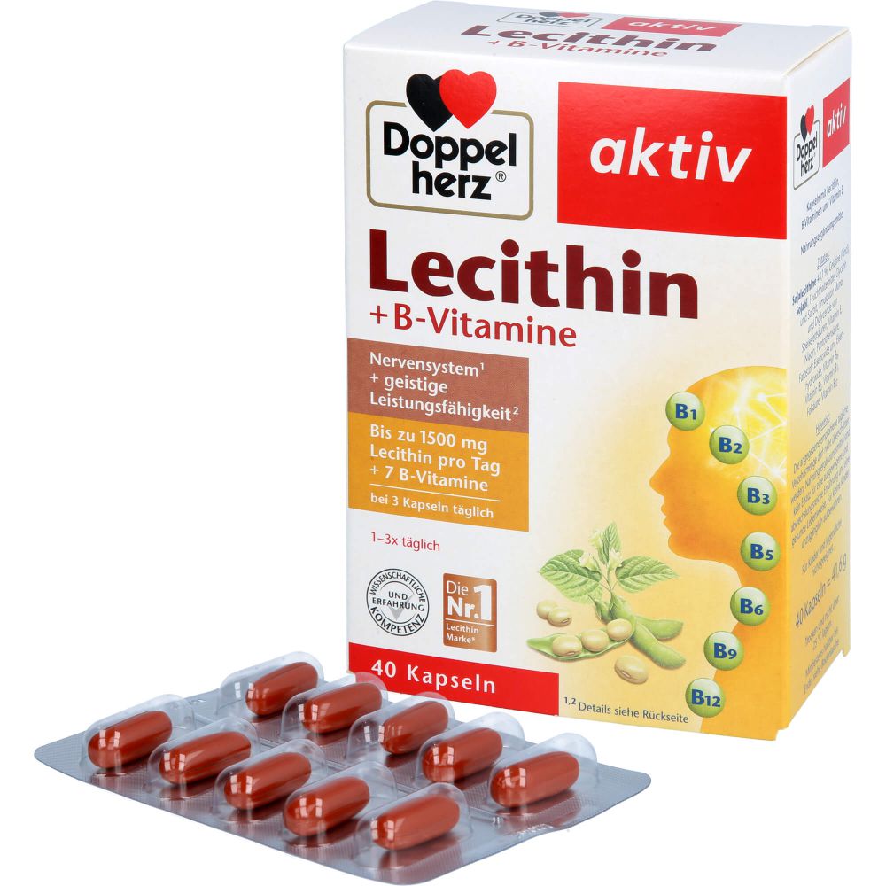 Lecithin+B-Vitamine Kapseln