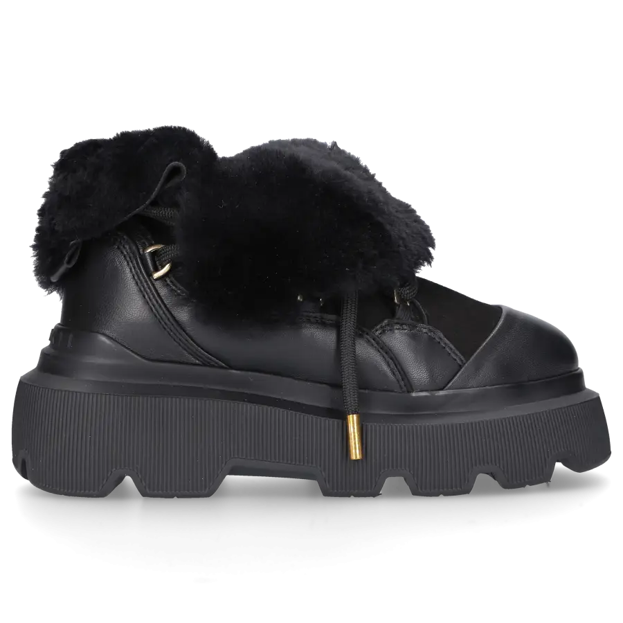 INUIKII - Stiefeletten 70202-112 gefüttert - schwarz