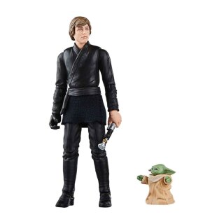 Star Wars: The Book of Boba Fett Vintage Collection Actionfiguren Luke Skywalker & Grogu 10 cm