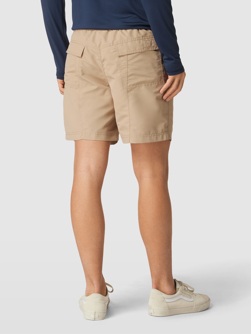 Shorts mit Tunnelzug Modell 'AMPHIBIAN' in beige