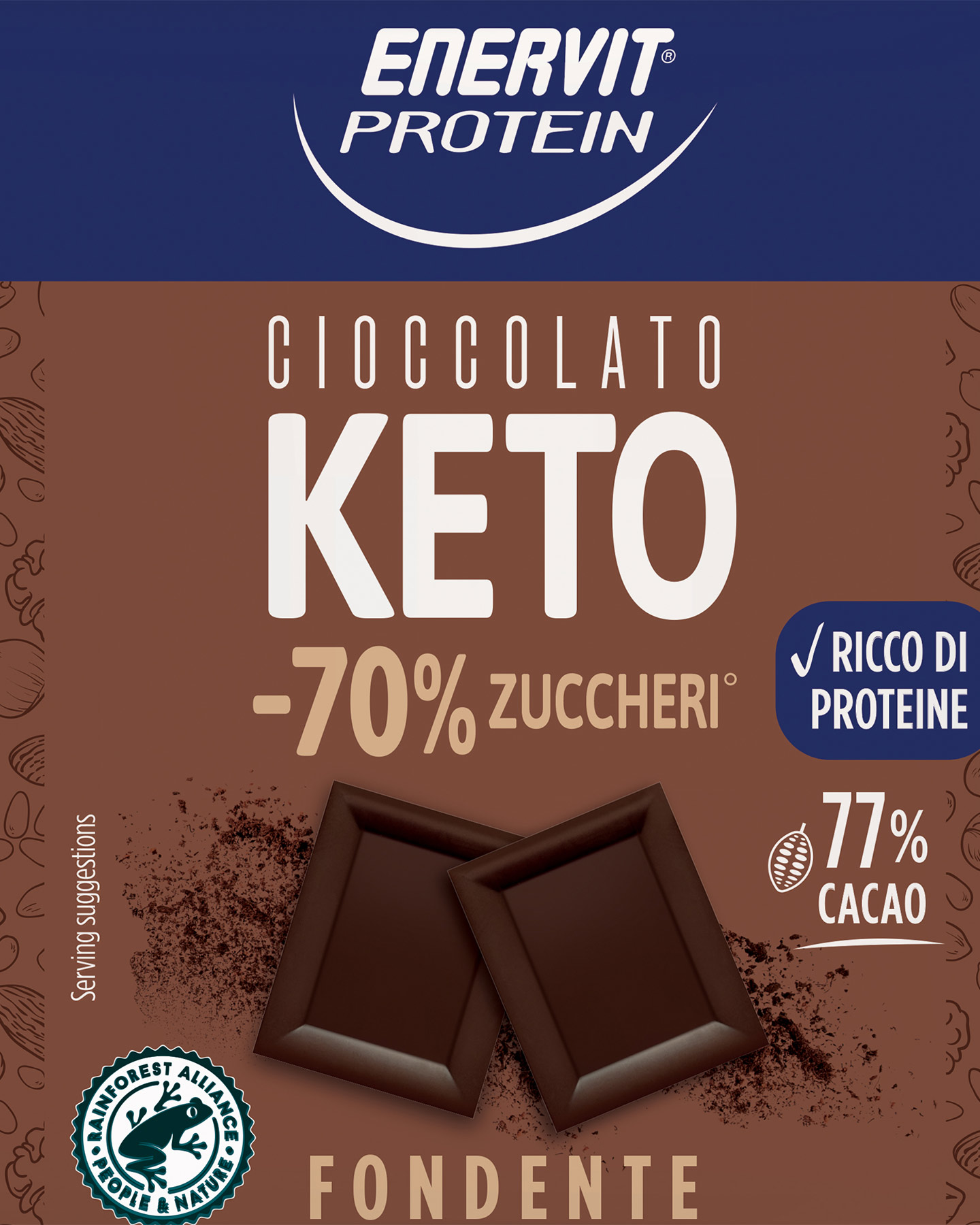 Energia Enervit Ep Keto Gorzka Czekolada 91891