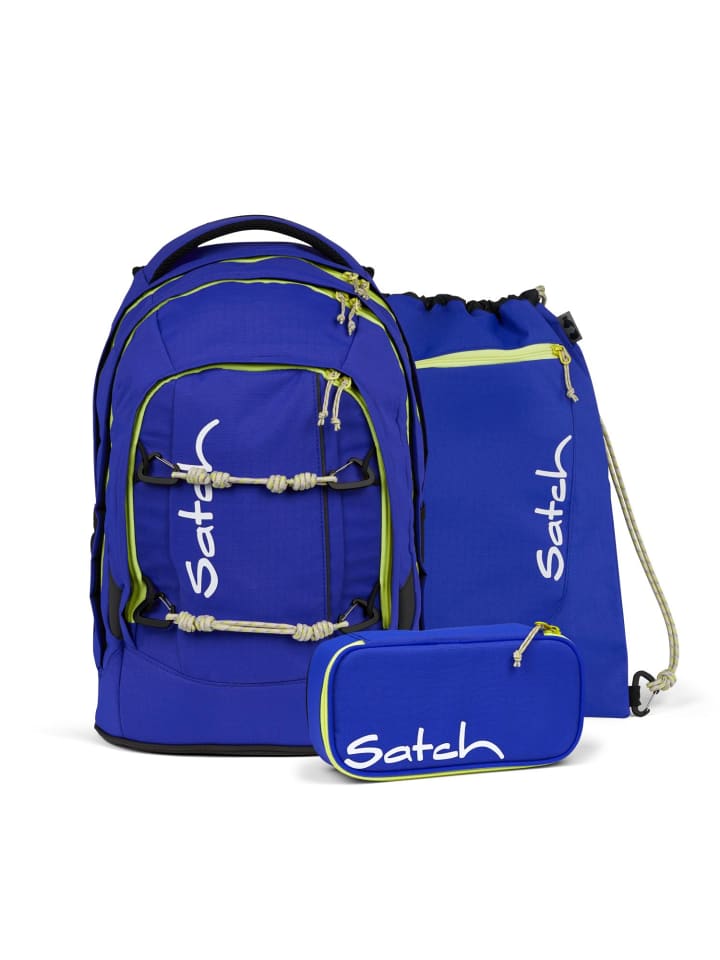 Satch Satch pack Schulrucksack Set Blue Climber günstig kaufen onesize
