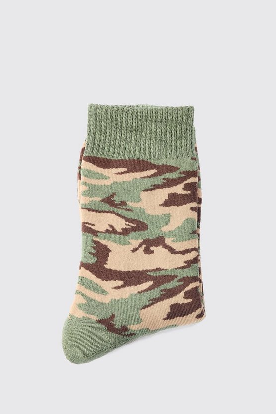 Socken mit Camouflage-Print