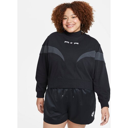 DAMEN SWEATSHIRT AIR FLC MOCK LS
