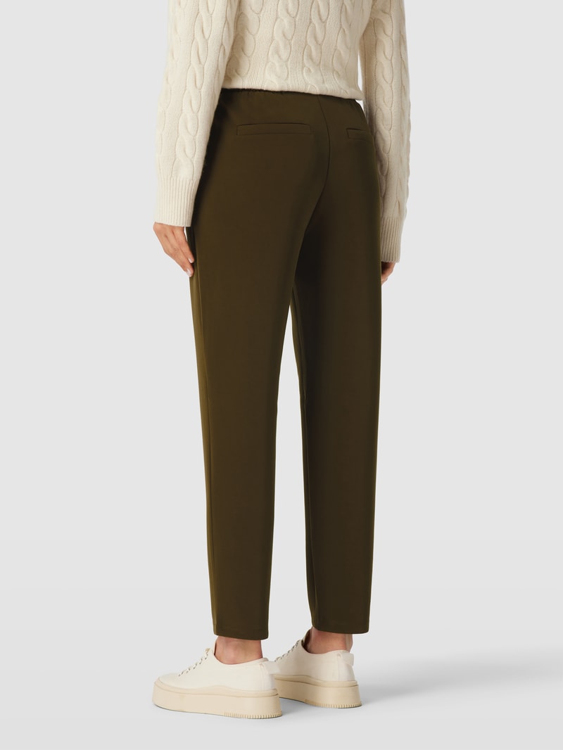 Sweatpants mit Tunnelzug Modell 'Peach' in khaki