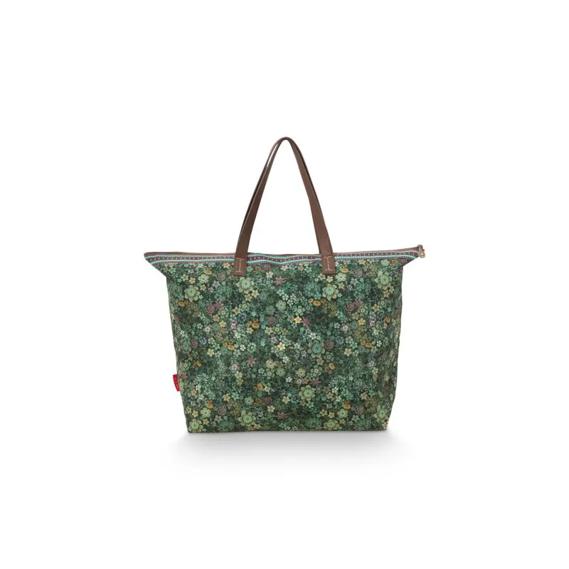 Pip Studio Tote Bag Tutti i Fiori - Green