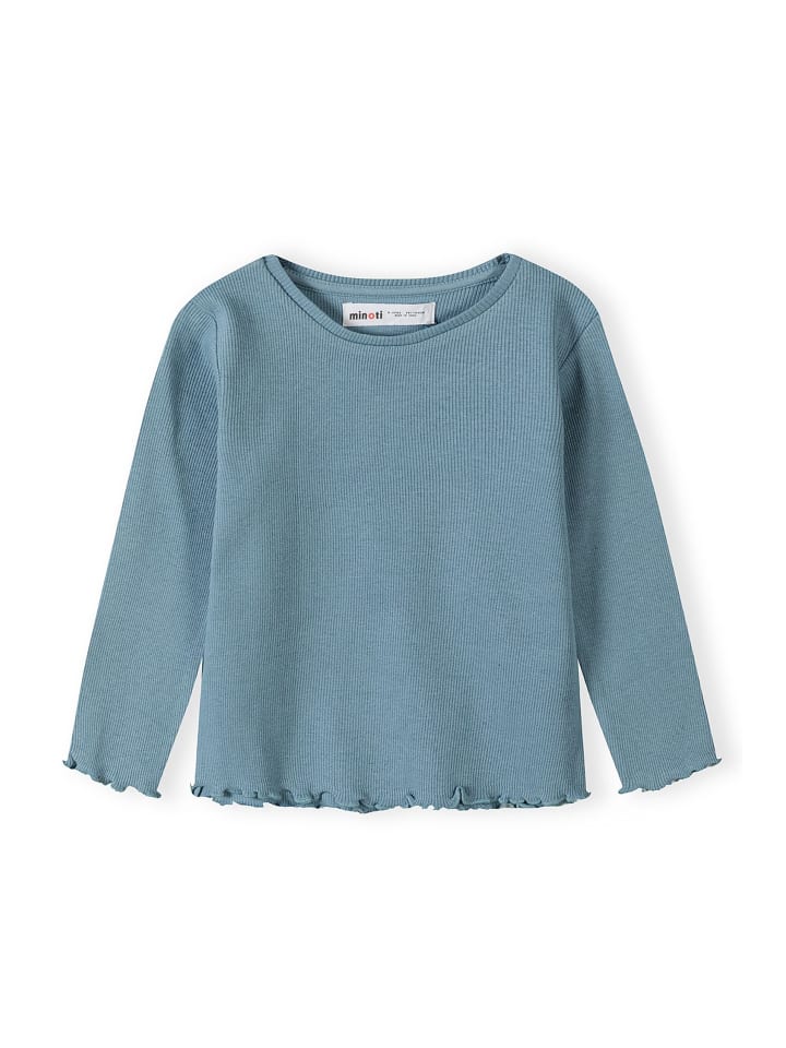 Minoti Longsleeves 12RIBTEE 6 in aquamarin günstig kaufen