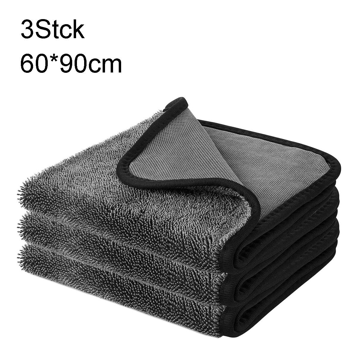Rwoythk Handtuch Set Poliertuch 3er Set - Extra Saugstark & Ultra Weich - 30x40cm