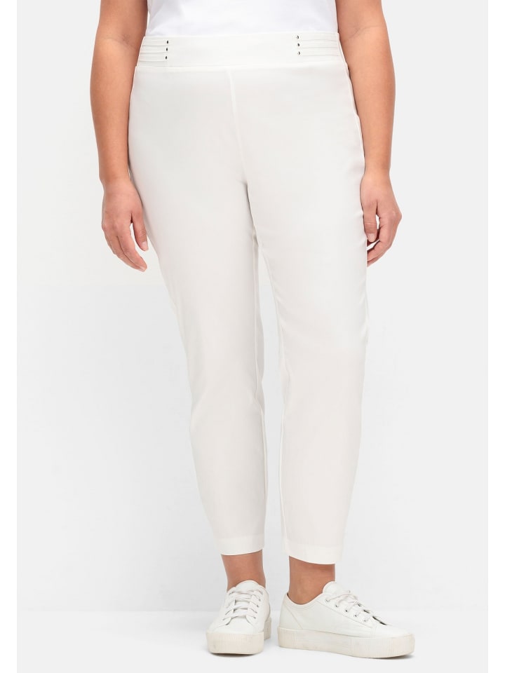 sheego Bengalin-Schlupfhose in ecru günstig kaufen