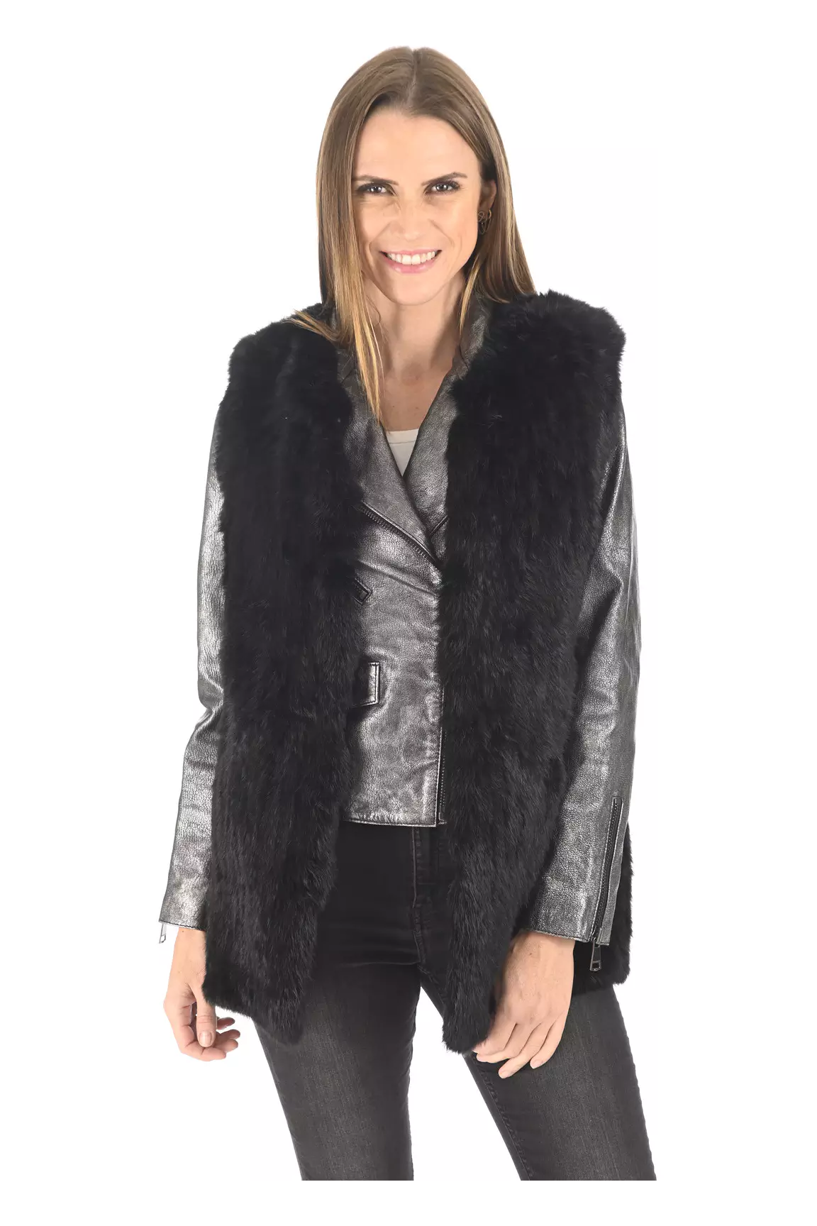 La Canadienne Autres Gilets Femme couleur noir