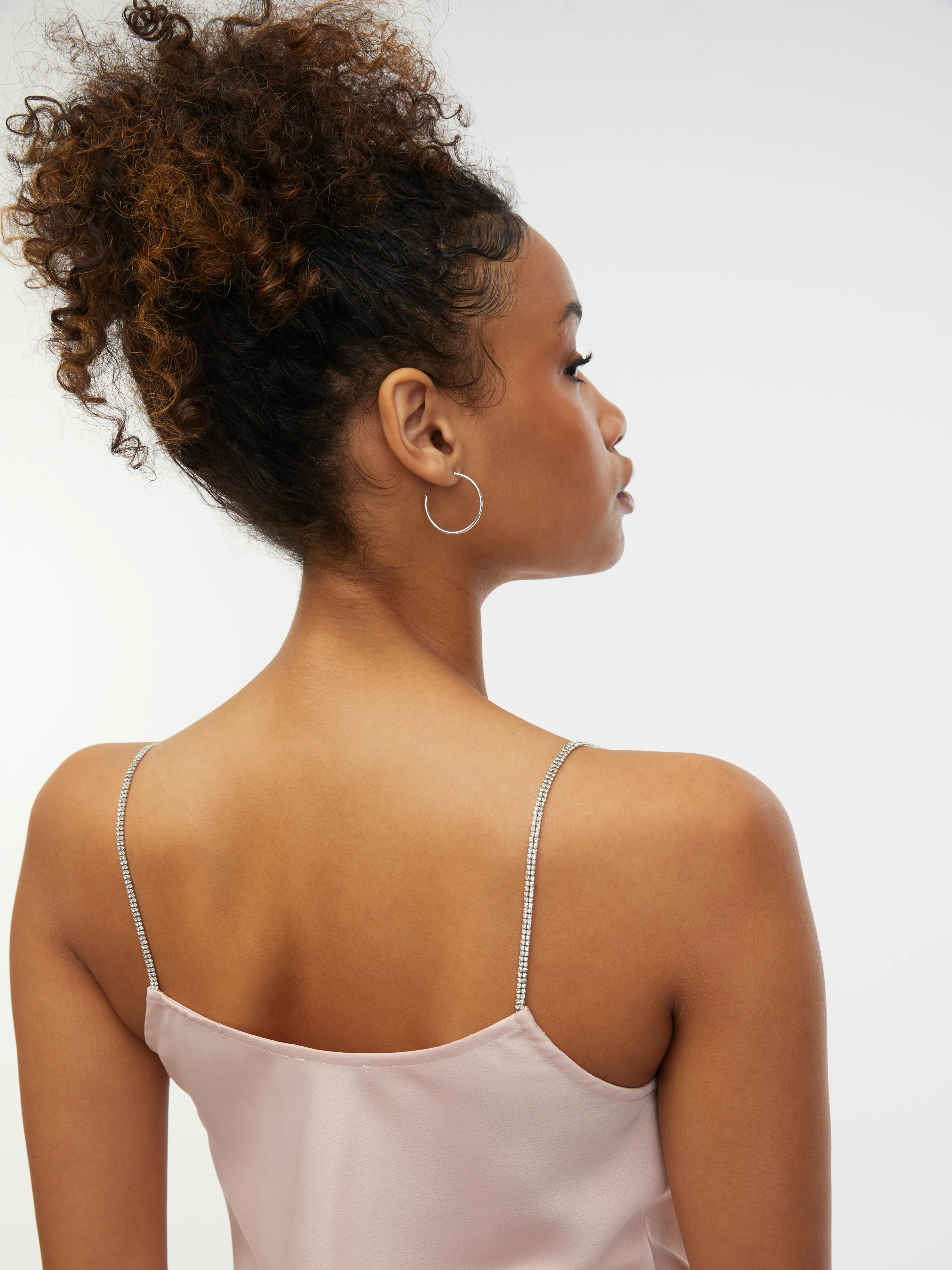Hellrosa Damen-Satin-Top ORSAY