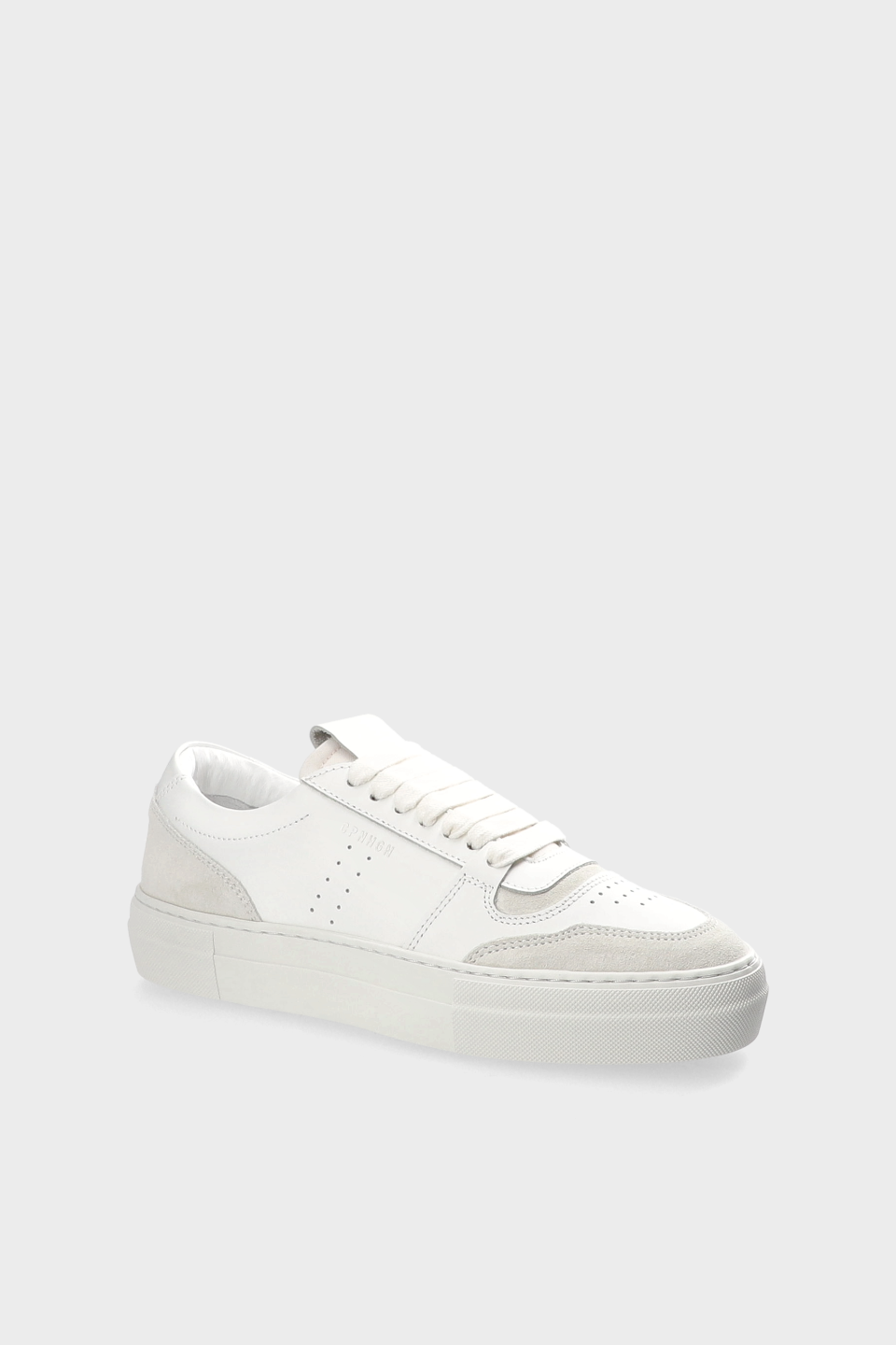 CPH689 leather mix white