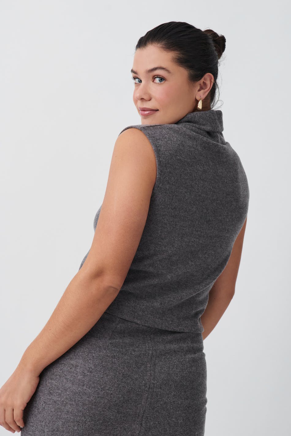 Soft turtleneck top