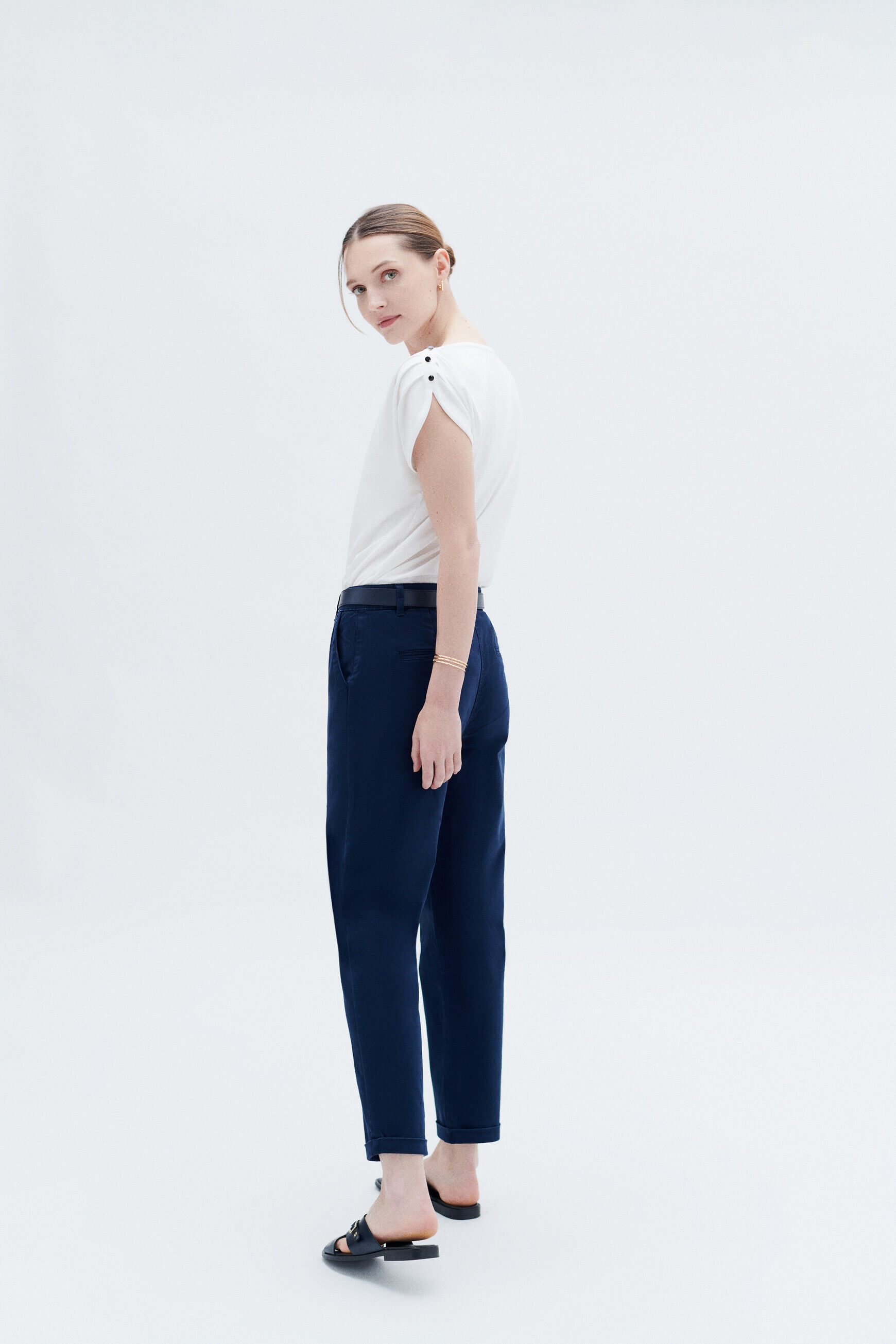 T-shirt talissa ivoire femme