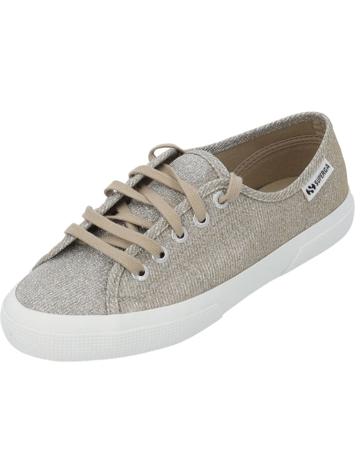 Superga Schnürschuhe in platinum günstig kaufen