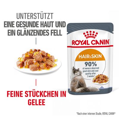 Royal Canin Hair & Skin Care in Gelee