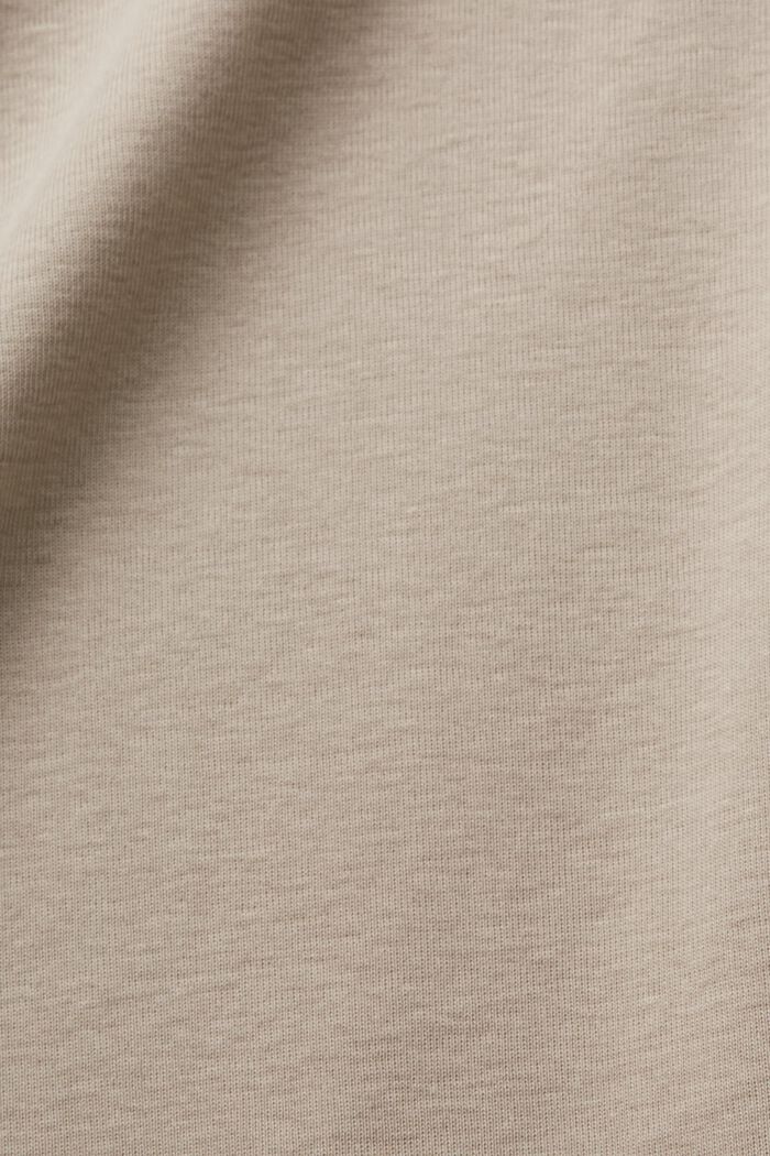 Rundhals-T-Shirt, 100 % Baumwolle