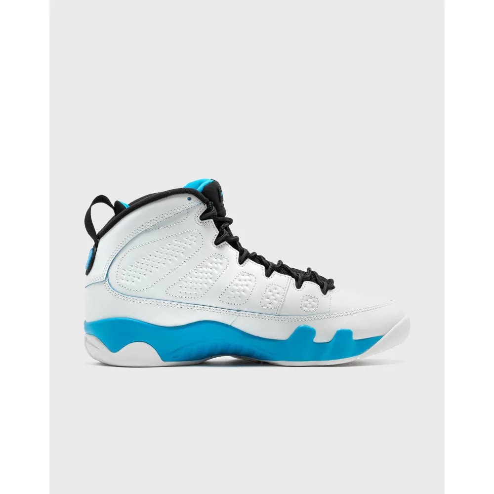 NIKE JORDAN 9 Retro Blue Powder FQ8992 101 / weiss