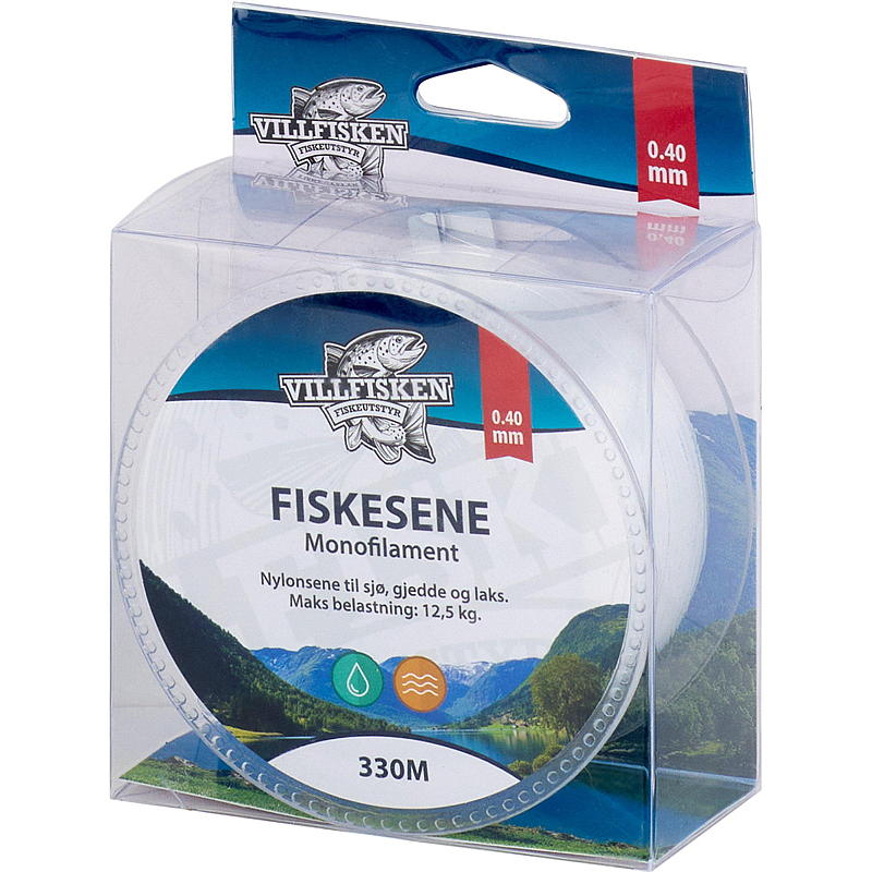 Villfisken Fiskesene mono 0,40 mm, 330 m, Villfisken