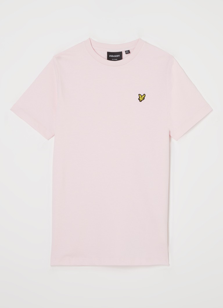 Tricou Lyle & Scott cu logo brodat