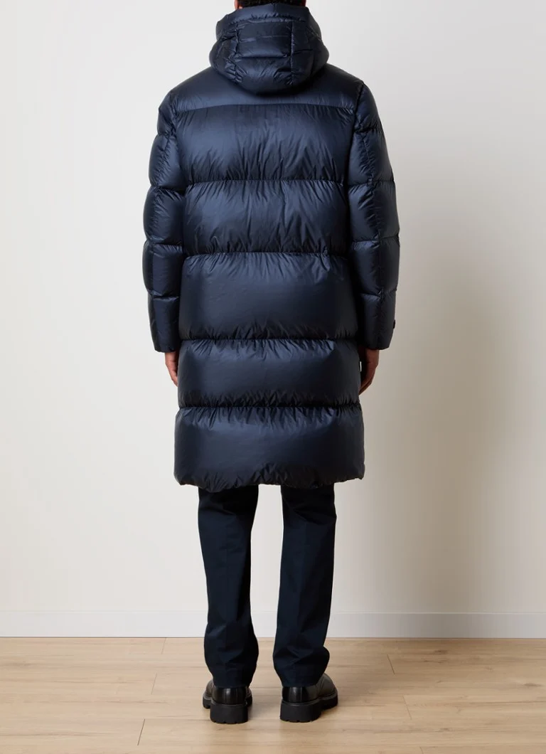Woolrich Quilted Parka with Down Padding and Hood
