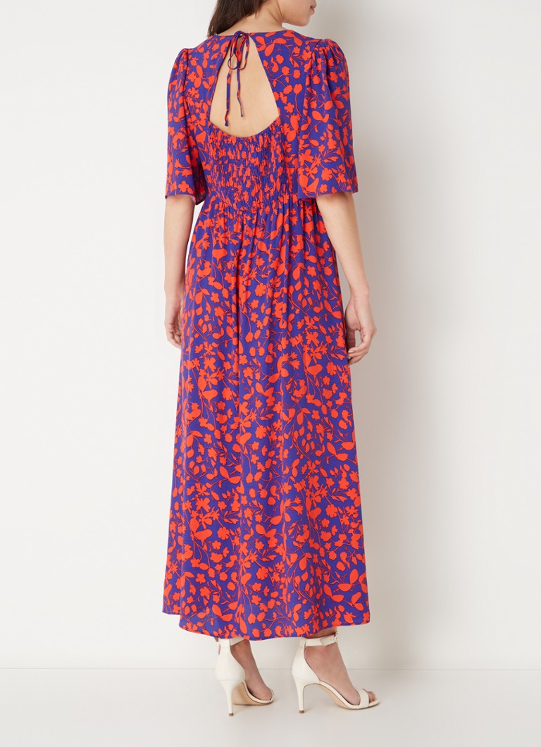 Abito lungo con stampa floreale Ayesha Phase Eight