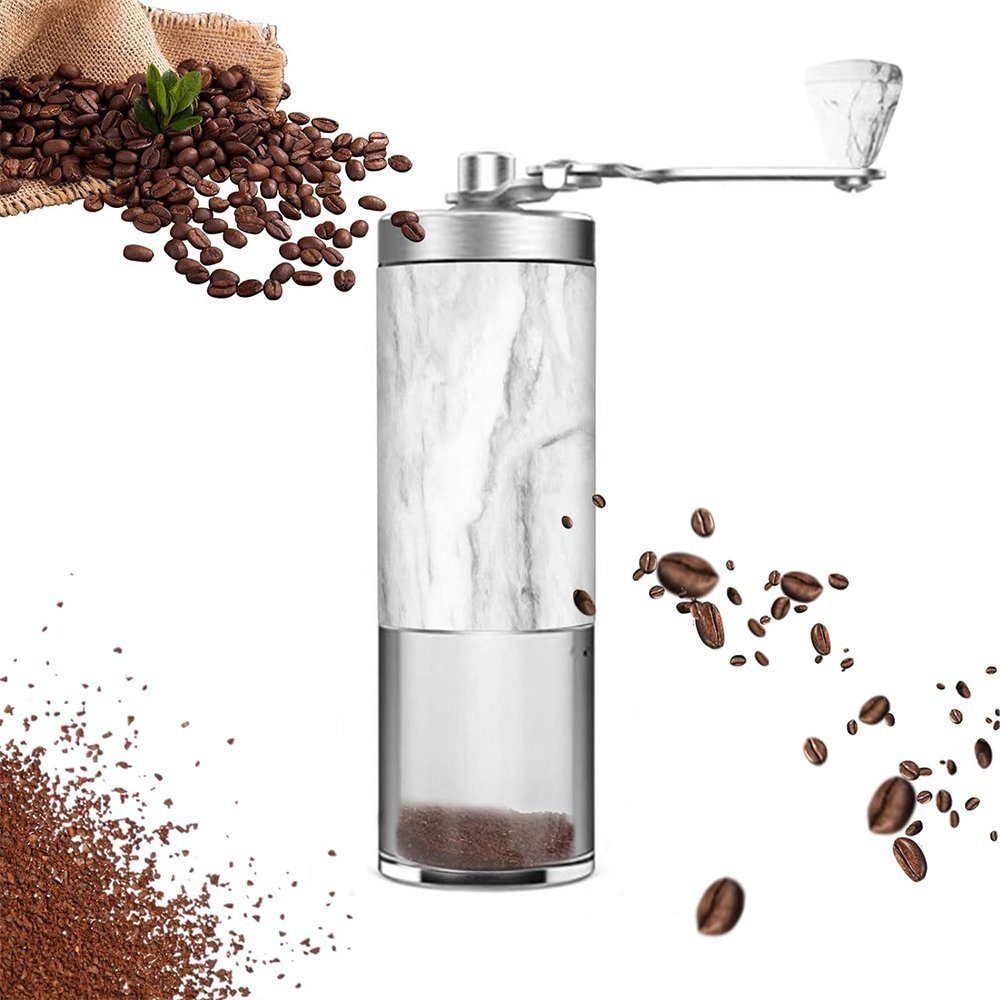 Zimtky Kaffeemühle Manuelle Kaffeemühle,Kaffeemühle,Handschleifer aus Edelstahl praktisch