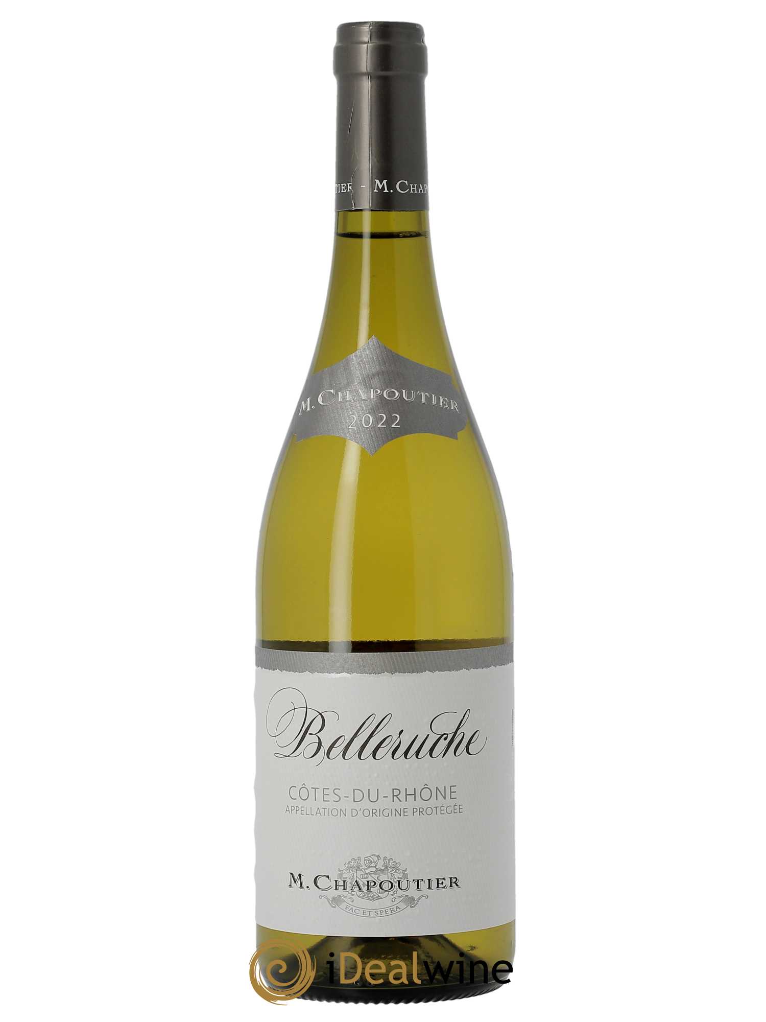 Côtes du Rhône Belleruche Chapoutier  2022 - Lot de 1 Bouteille
