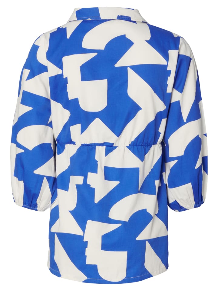 Noppies Bluse Mayte in Graphic Blue Print günstig kaufen